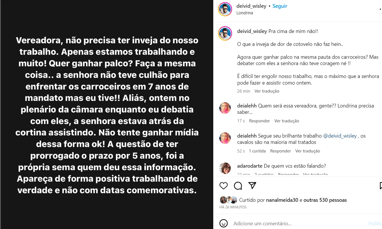 O bicho está pegando: Protesto dos carroceiros inflama disputa entre vereadores sobre a causa animal