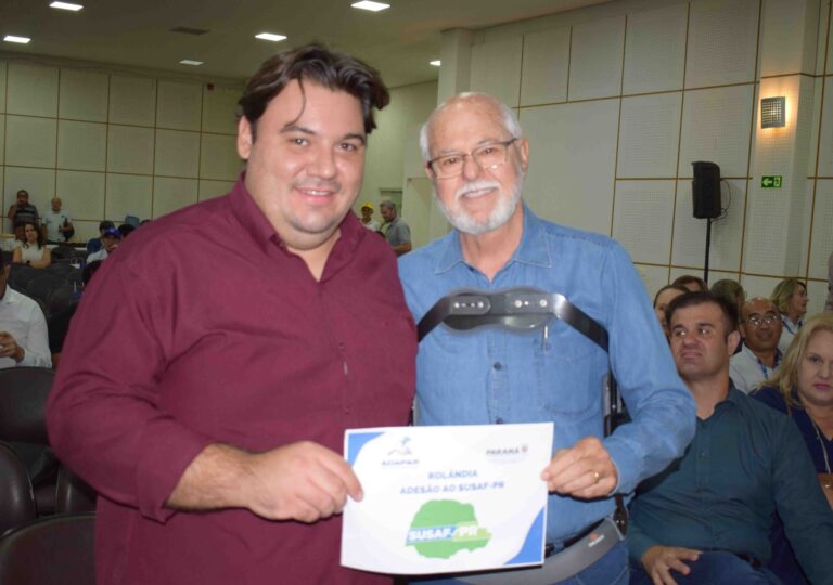 Prefeito de Rolândia assina início de uma das maiores obras de infraestrutura da última década