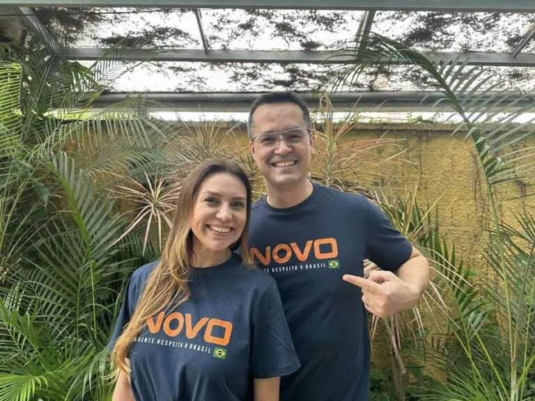 Deltan e Fernanda filiados ao NOVO, aquele que um dia já foi NOVO