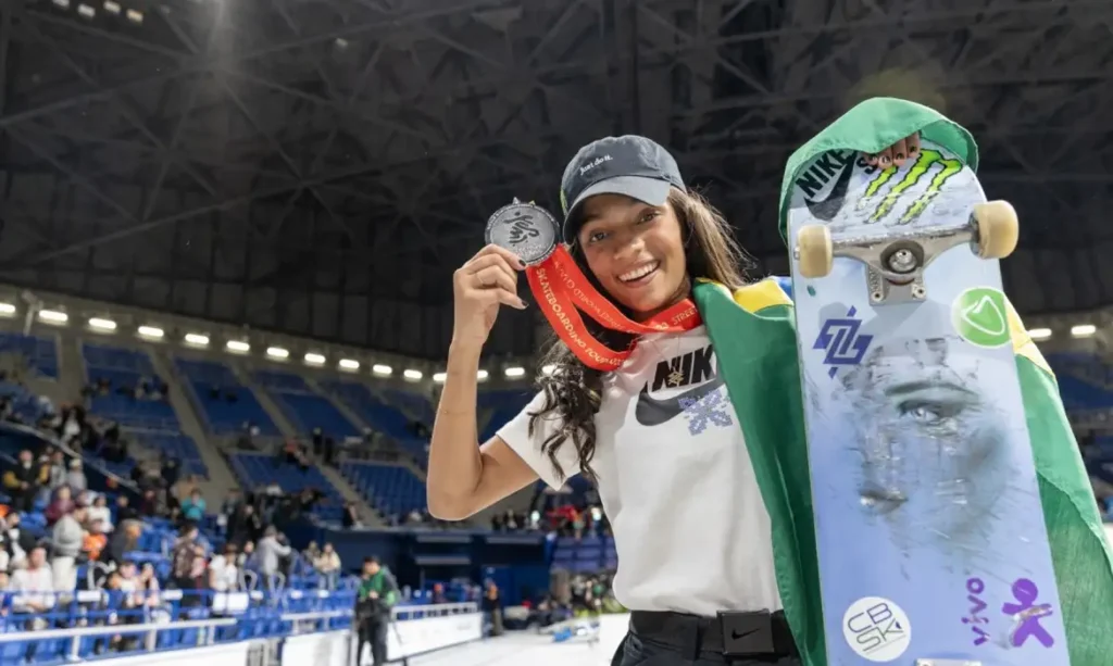 Rayssa Leal é prata no Mundial do Japão