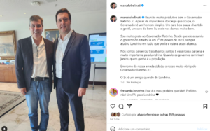 imagem destacada: Reunião entre Ratinho Jr e Marcelo Belinati provoca especulações