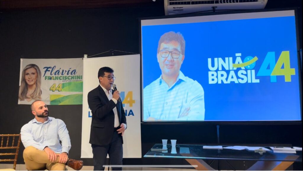 União Brasil confirma mudança no comando em Londrina e lança Jairo Tamura como pré-candidato a prefeito