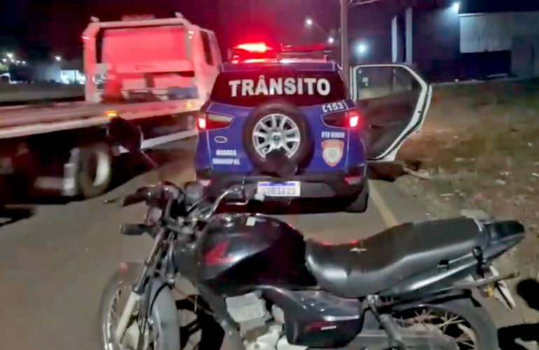 GM apreende moto com multas que somadas chegam a 250 mil reais