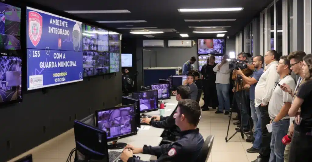 Boa notícia. Macroprojeto Muralha Digital da Guarda Municipal de Londrina começa a funcionar