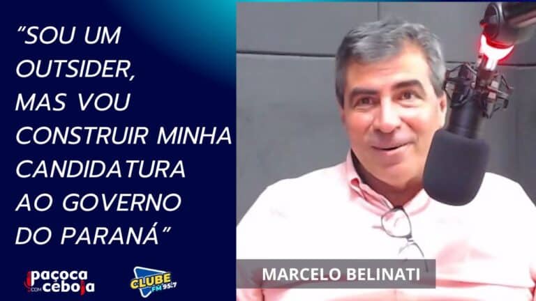 Confirmado: Marcelo Belinati vai brigar para ser candidato ao Palácio Iguaçu