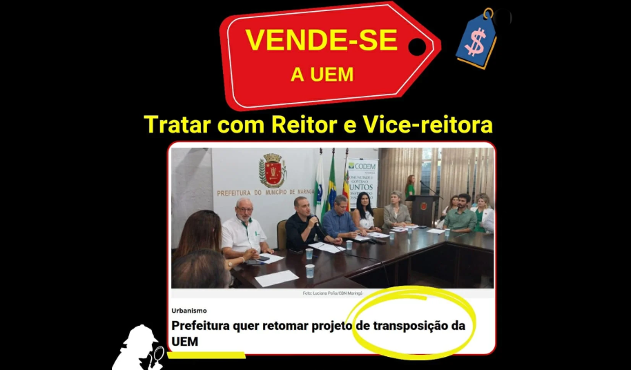 Te cuida UEL. Em era política, UEM vira moeda de troca