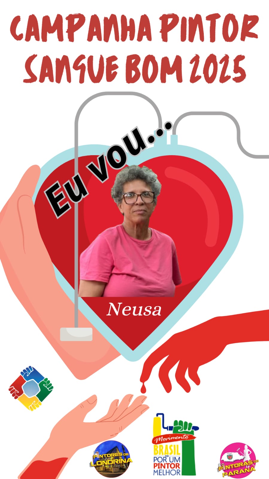 Campanha Sangue bom mobiliza pintores de Londrina e região