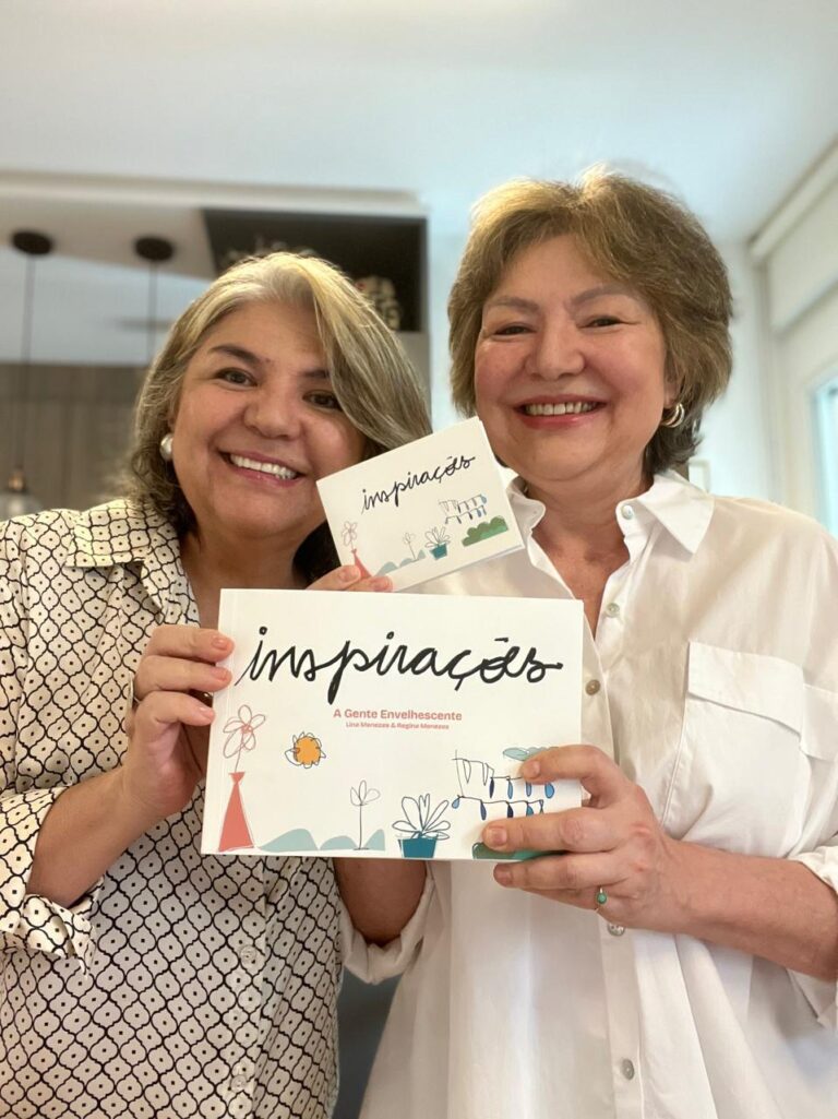 Pra começar o dia, um programão para você agendar: Lançamento do Livro Gente Envelhescente: Inspirações