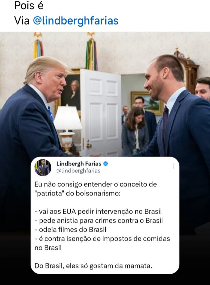 Oposição moendo Eduardo Bolsonaro nas redes