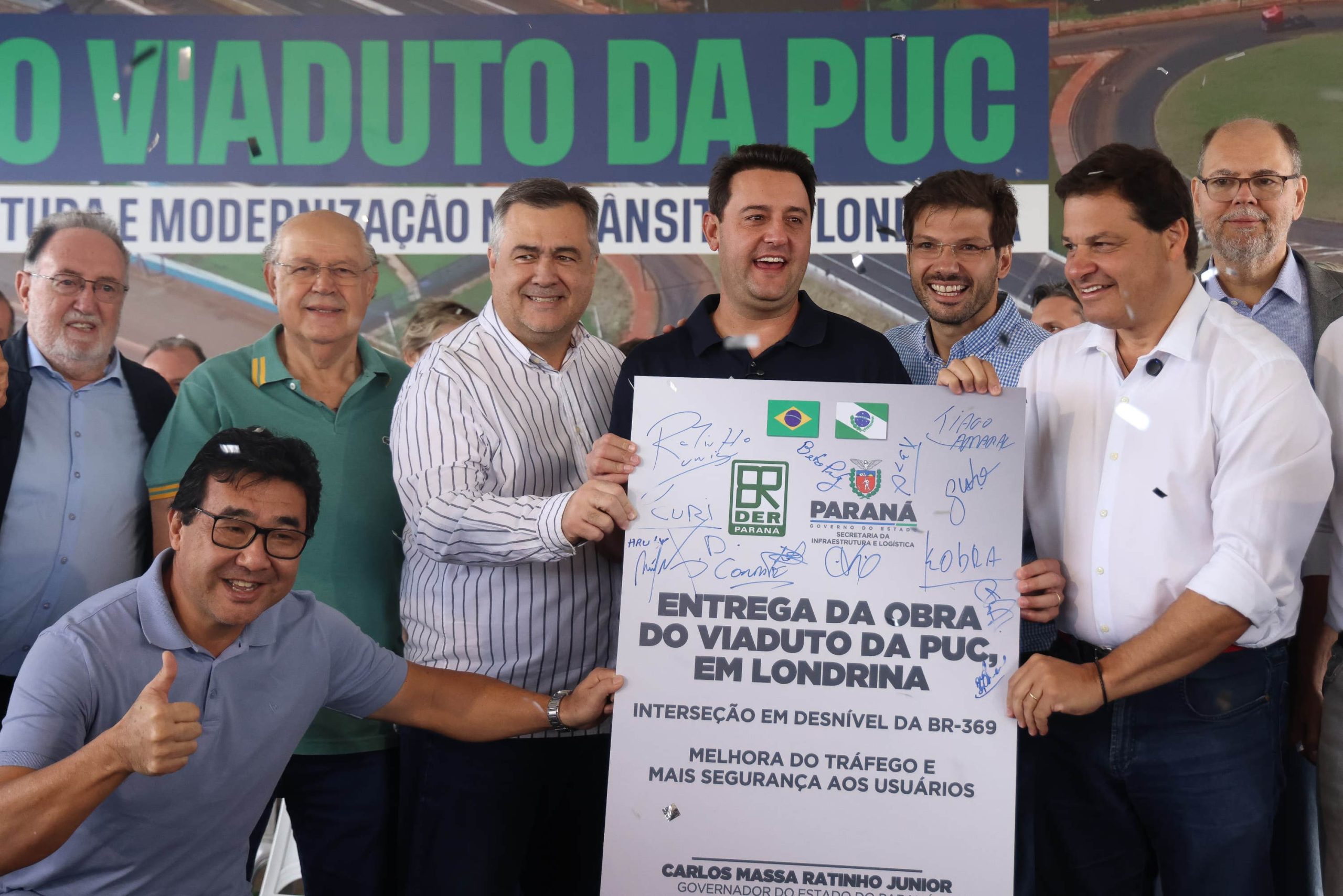 Governo do Paraná entrega, oficialmente, o Viaduto da PUC