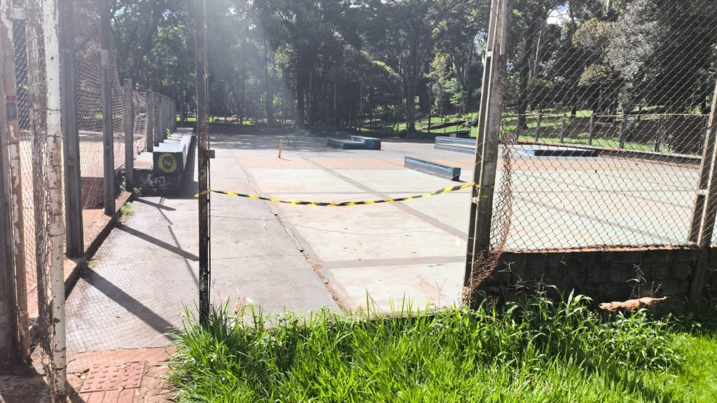 O abandono das quadras do Zerão