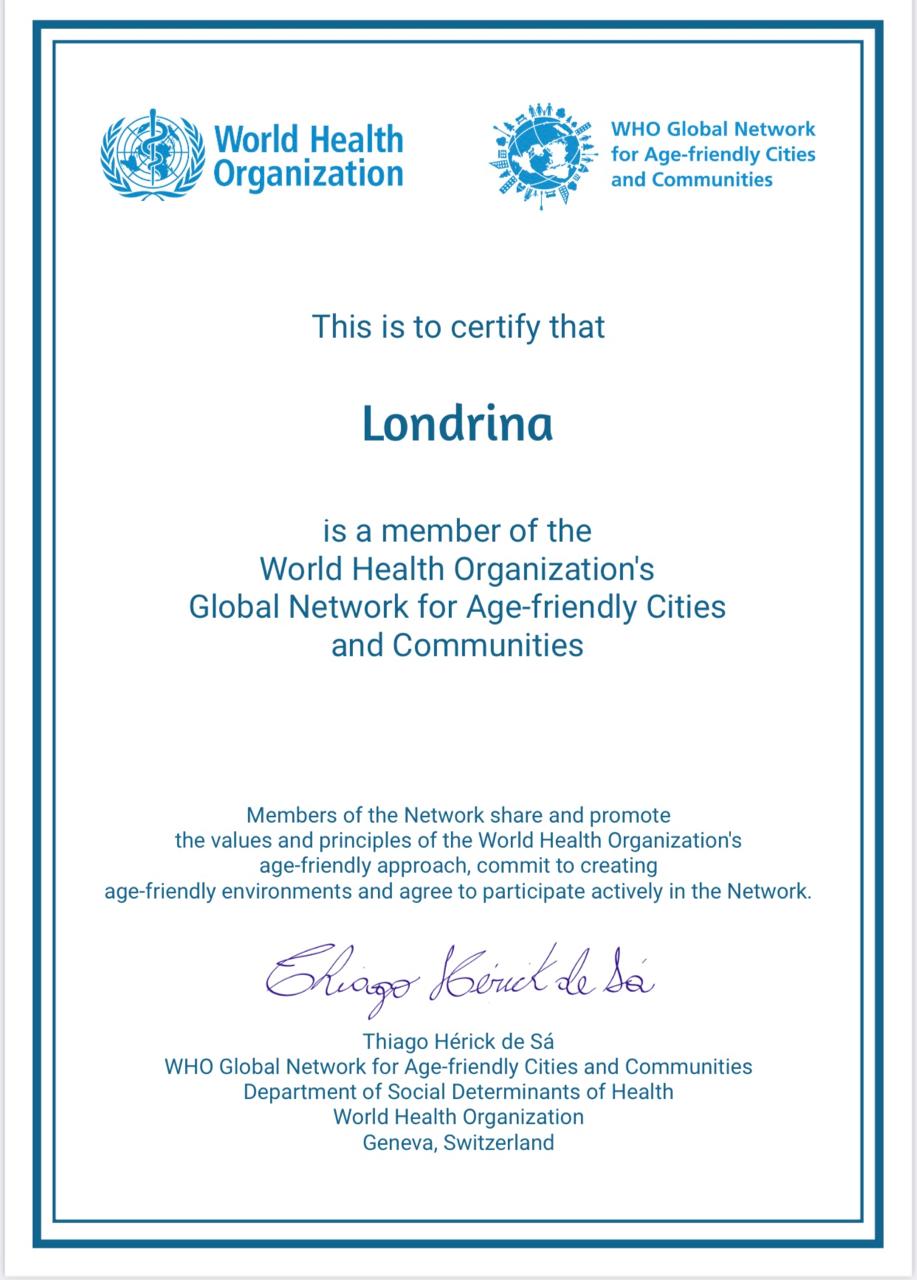 Paraná comemora reconhecimento da OMS por políticas para o idoso. Em Londrina querem acabar com a Secretaria