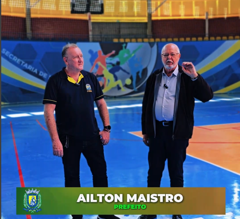 Baita notícia. Ginásio Emilio Gomes, em Rolândia, será reinaugurado