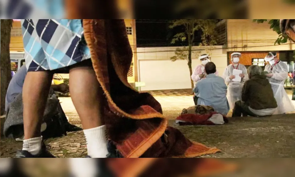 Frio intenso e a Operação Noite Fria, em Londrina