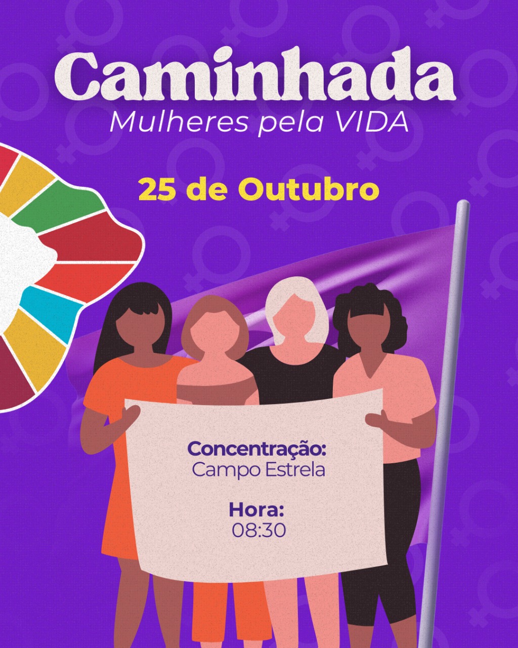Em Ibiporã, a Caminhada Mulheres pela Vida
