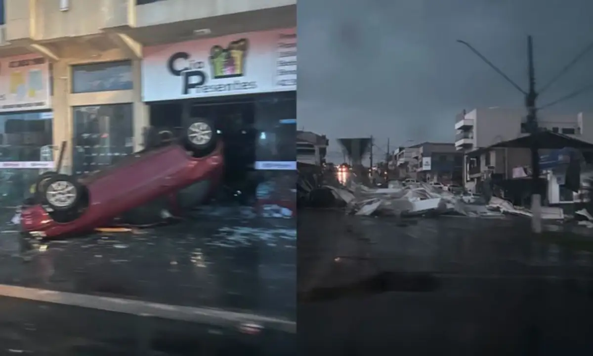 Tornado deixa cinco mortos no interior do Paraná