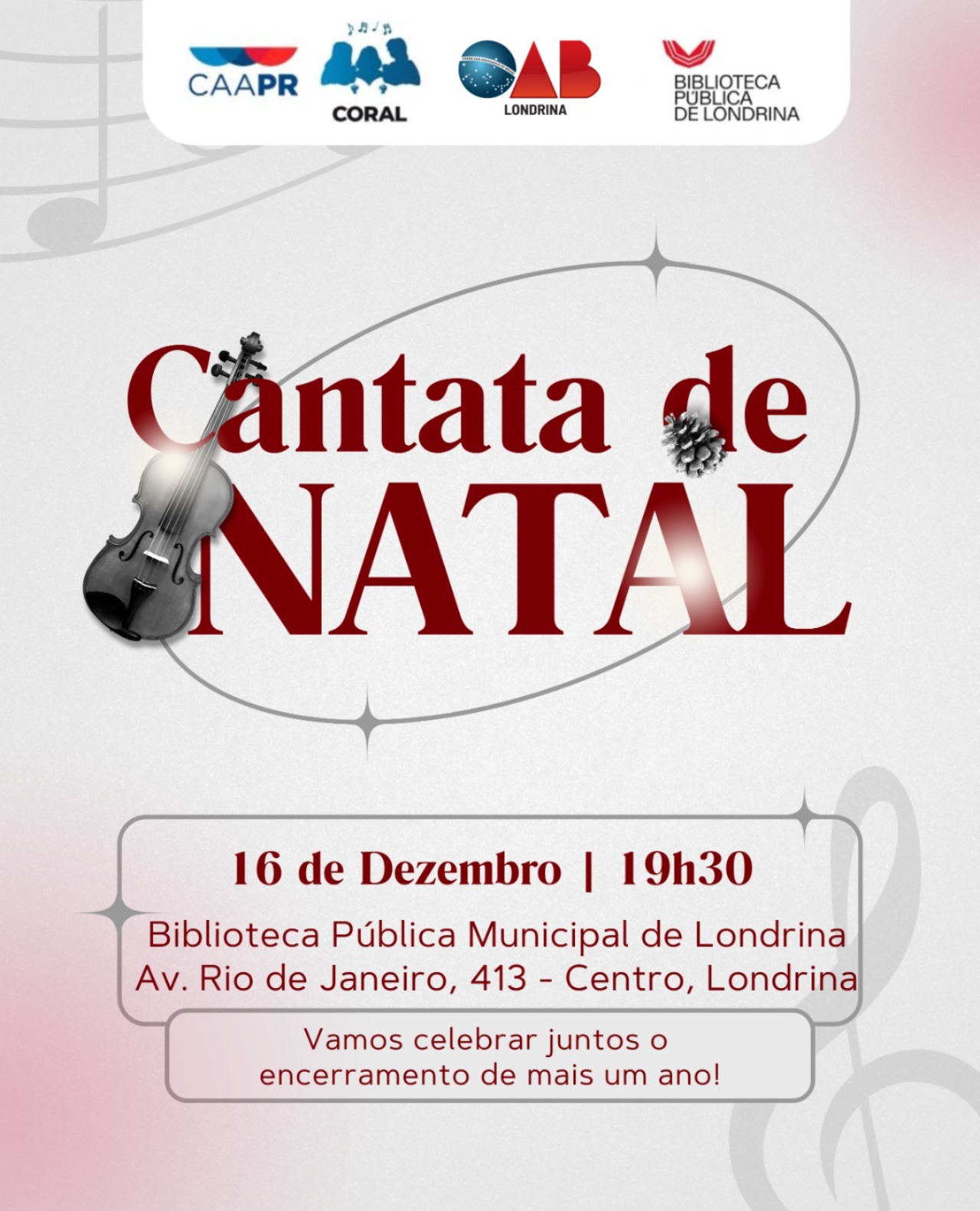 Cantata de Natal, hoje em Londrina