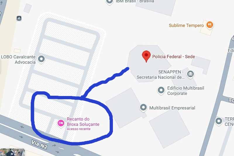 Você sabe onde fica o "Recanto do Broxa Soluçante"?