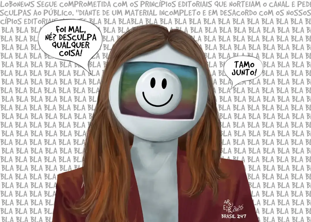 Globo faz "mea culpa" e pede desculpas pela pataquada sobre o power point que relacionava Daniel Vorcaro ao presidente Lula