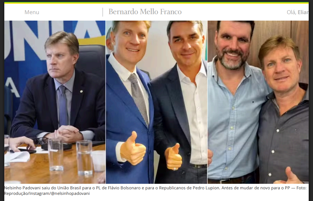Deputado Nelsinho Padovani troca de partido quatro vezes em um mês no Paraná