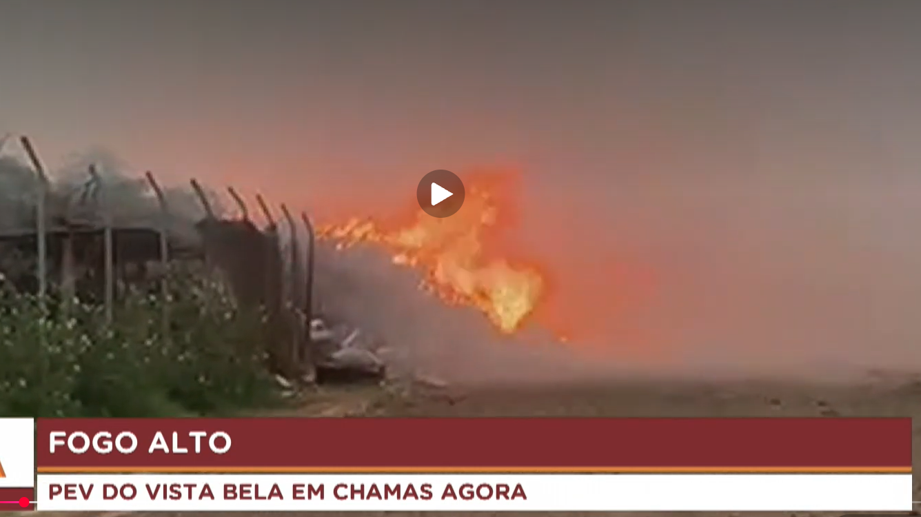 Mais uma vez: Incêndio em PEV do Vista Bela em Londrina