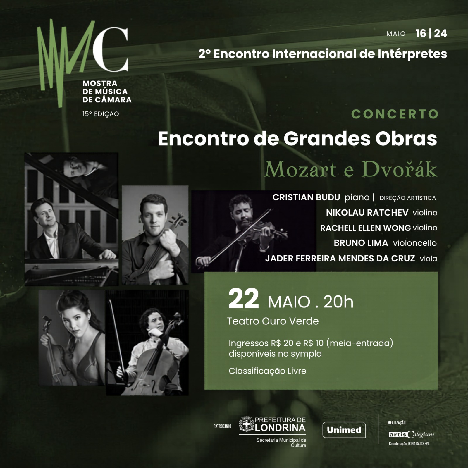 Hoje 2º Encontro Internacional de Intérpretes