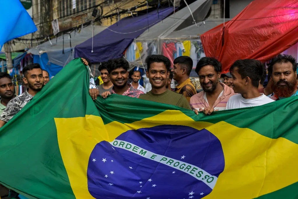 Na Copa o planeta inteiro vira Maracanã