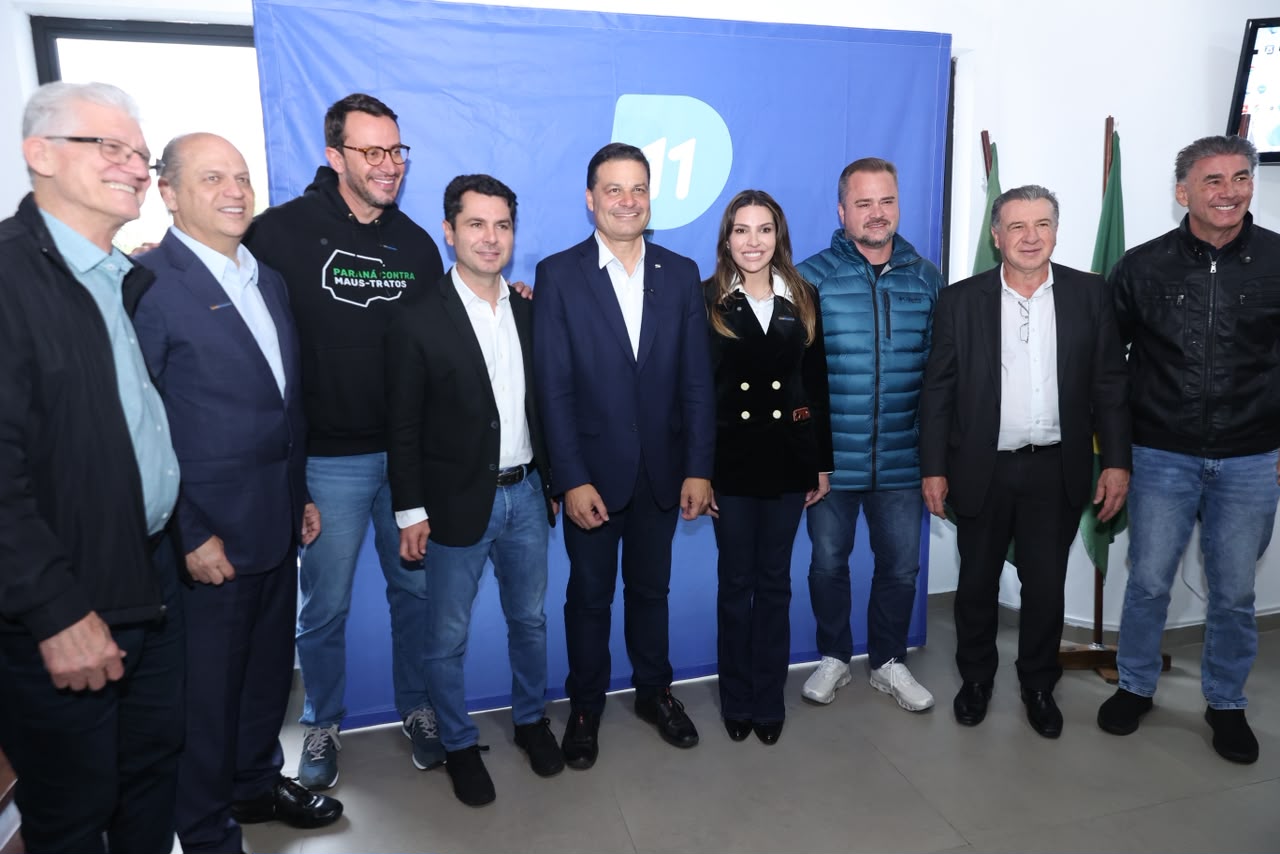 Federação União Progressista anuncia apoio a Sandro Alex ao governo e Alexandre Curi ao Senado