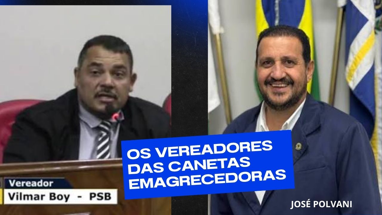 A febre das canetas emagrecedoras: dois vereadores de Rolândia são detidos com medicamentos contrabandeados