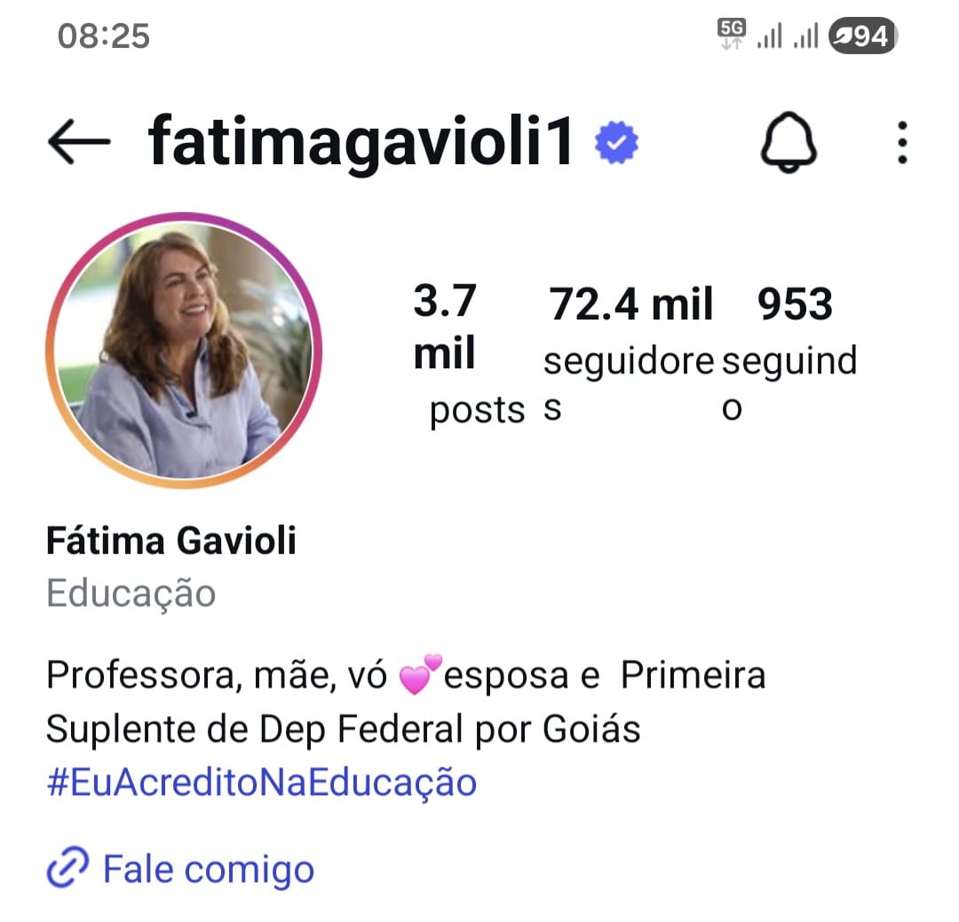Moro anuncia Fátima Gavioli como a futura secretária da Educação