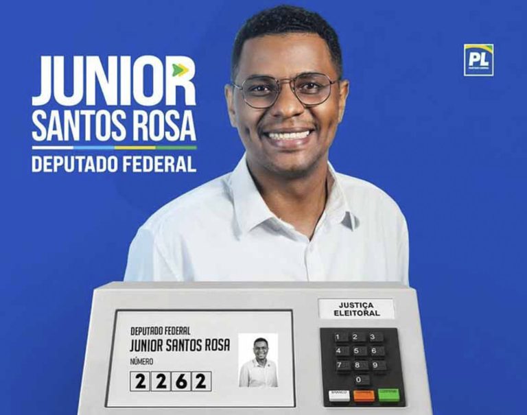 Junior Santos Rosa, candidato a deputado Federal