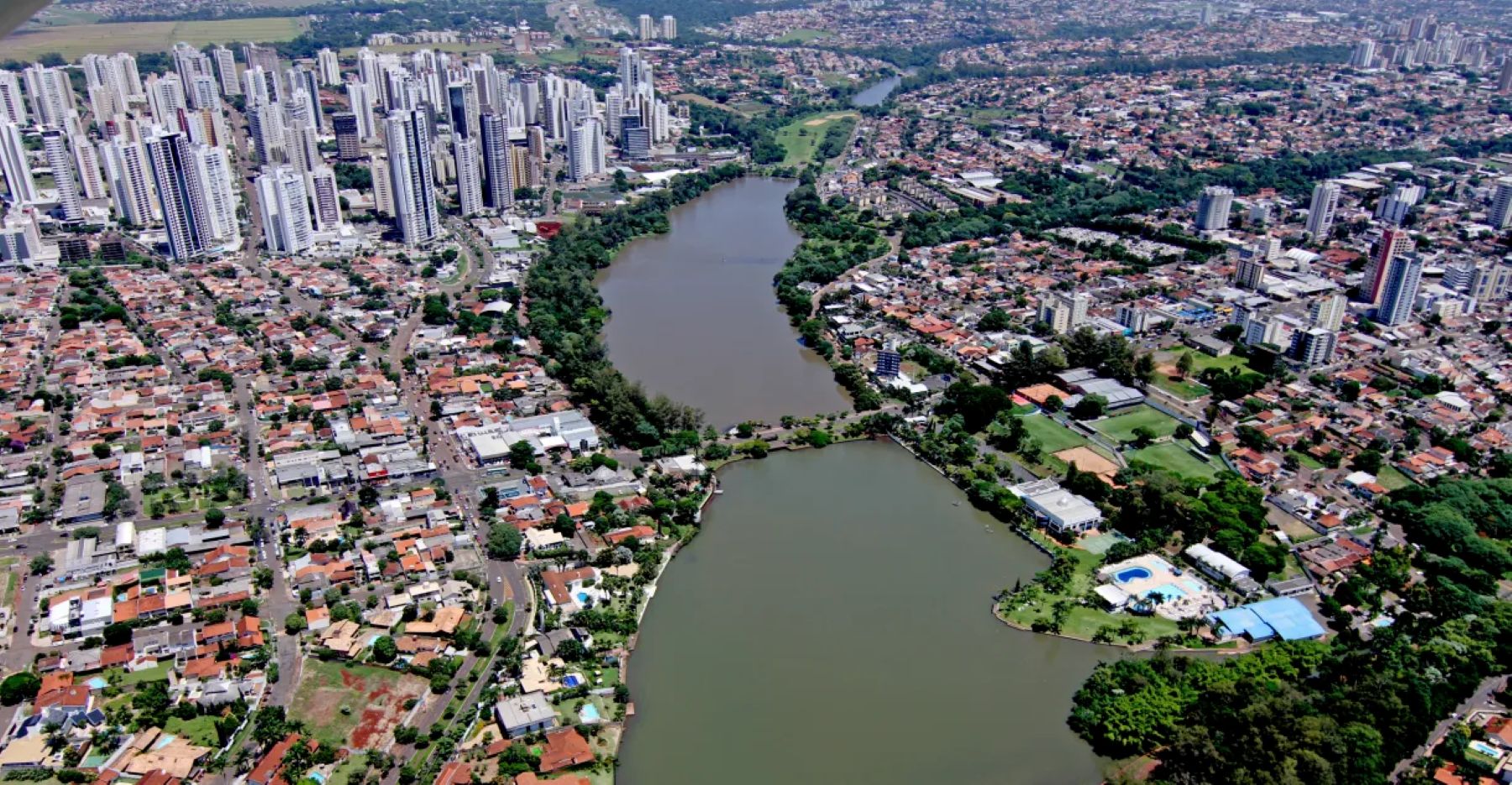 Foto de Londrina, imagem do dos lagos Igapó