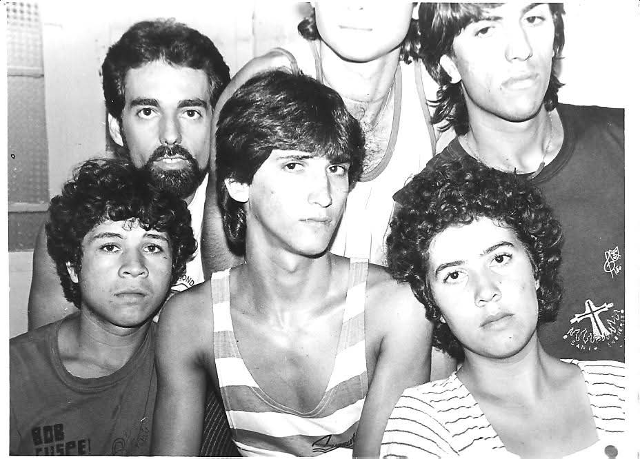 *Mário Bortolotto: A foto é de 85 quando a gente morava em uma república e comia arroz com vinagre