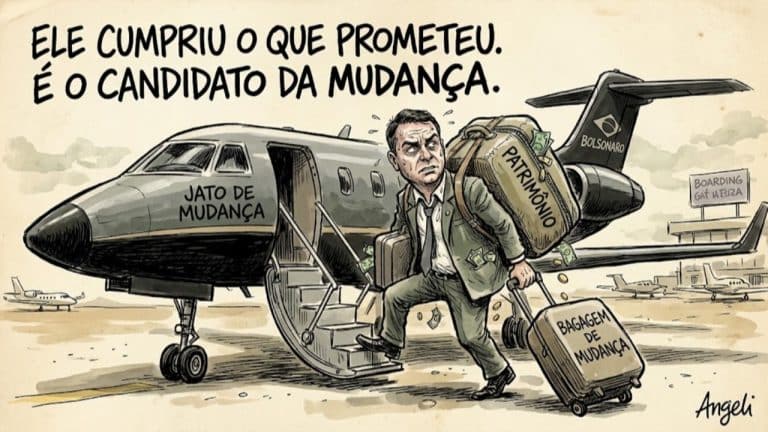 A FUGA DE FLÁVIO PARA OS EUA E O ABANDONO DOS COMPANHEIROS