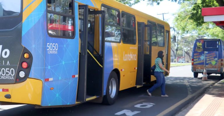 onibus do transporte coletivo de Londrina